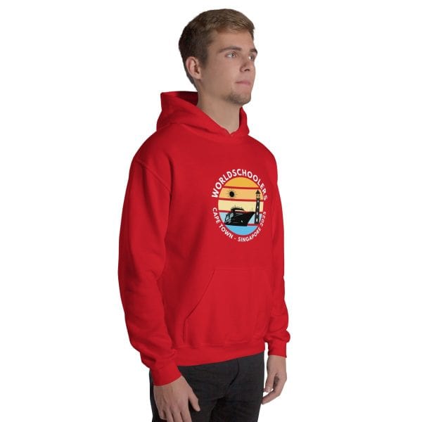 Cape Town - Singapore 2025 | White Font | Unisex Hoodie