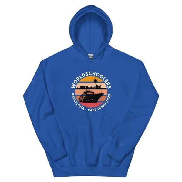 Barcelona - Cape Town 2025 | White Font | Unisex Hoodie