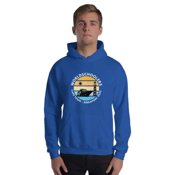 Cape Town - Singapore 2025 | White Font | Unisex Hoodie