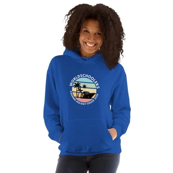 Panama Holiday Cruise 2025 | White Font | Unisex Hoodie