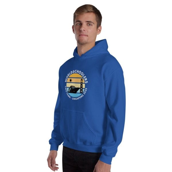 Cape Town - Singapore 2025 | White Font | Unisex Hoodie