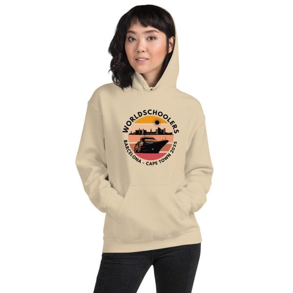 Barcelona - Cape Town 2025 | Black Font | Unisex Hoodie