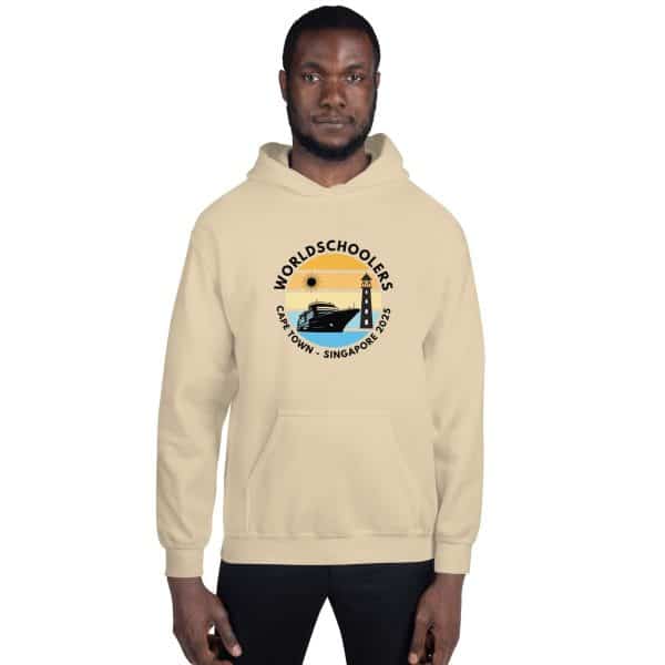 Cape Town - Singapore 2025 | Black Font | Unisex Hoodie