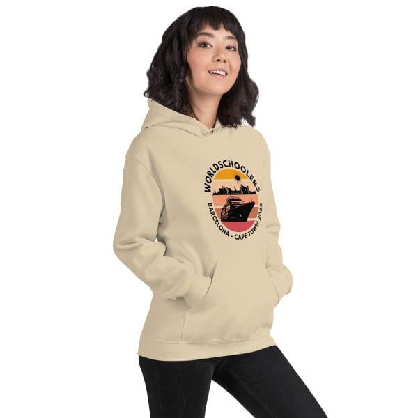 Barcelona - Cape Town 2025 | Black Font | Unisex Hoodie