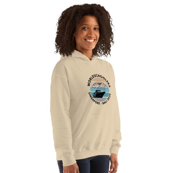 Singapore - Bali 2025 | Black Font | Unisex Hoodie