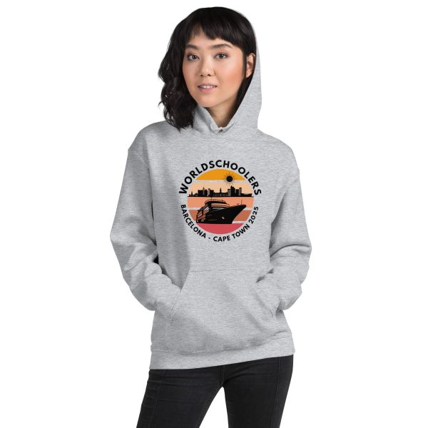 Barcelona - Cape Town 2025 | Black Font | Unisex Hoodie