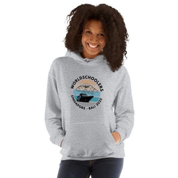 Singapore - Bali 2025 | Black Font | Unisex Hoodie