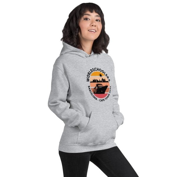 Barcelona - Cape Town 2025 | Black Font | Unisex Hoodie