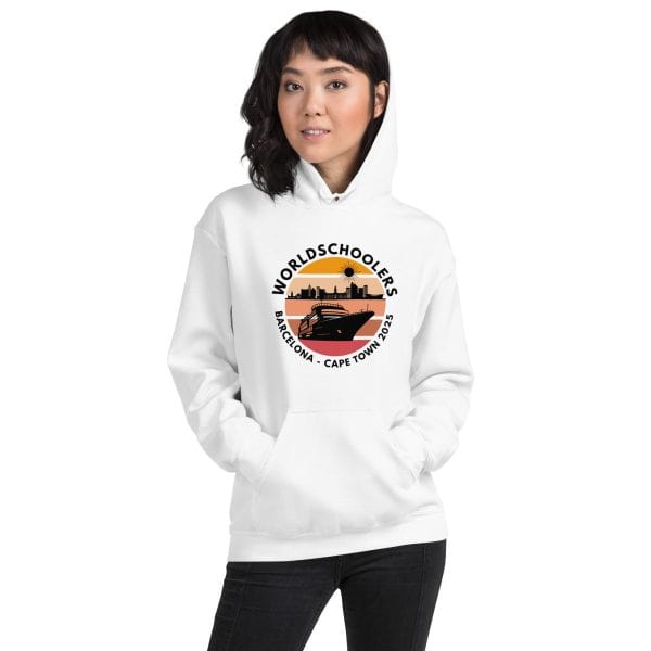 Barcelona - Cape Town 2025 | Black Font | Unisex Hoodie