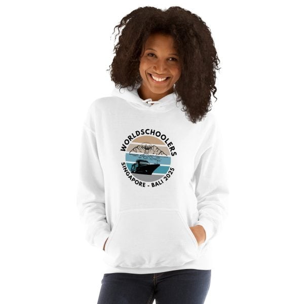 Singapore - Bali 2025 | Black Font | Unisex Hoodie
