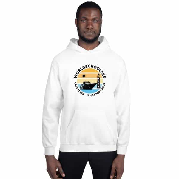 Cape Town - Singapore 2025 | Black Font | Unisex Hoodie