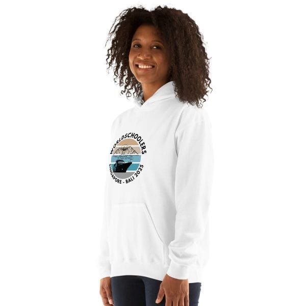 Singapore - Bali 2025 | Black Font | Unisex Hoodie