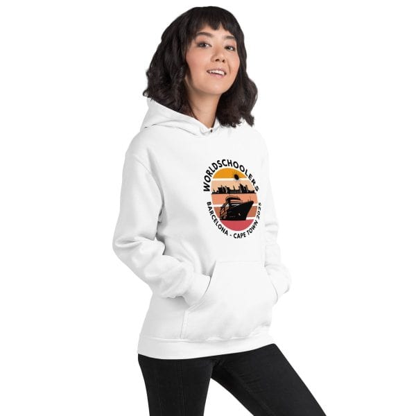 Barcelona - Cape Town 2025 | Black Font | Unisex Hoodie