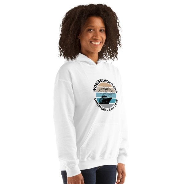 Singapore - Bali 2025 | Black Font | Unisex Hoodie