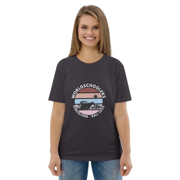 Barcelona - Bali 2025 | White Font | Unisex T-Shirt