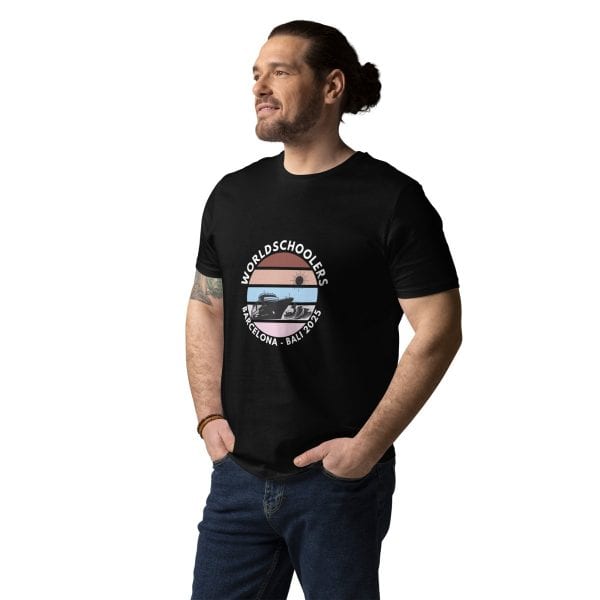 Barcelona - Bali 2025 | White Font | Unisex T-Shirt