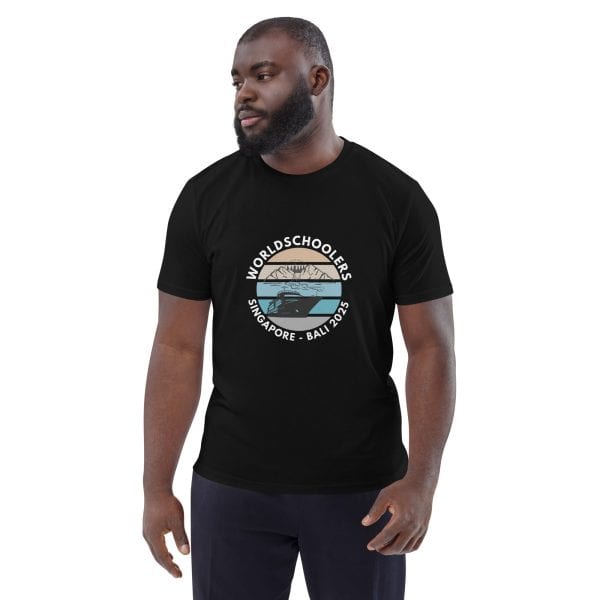 Singapore - Bali 2025 | White Font | Unisex T-Shirt
