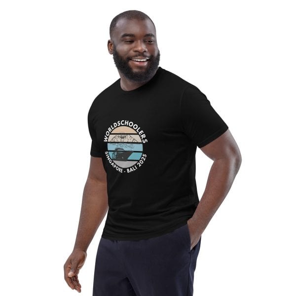 Singapore - Bali 2025 | White Font | Unisex T-Shirt