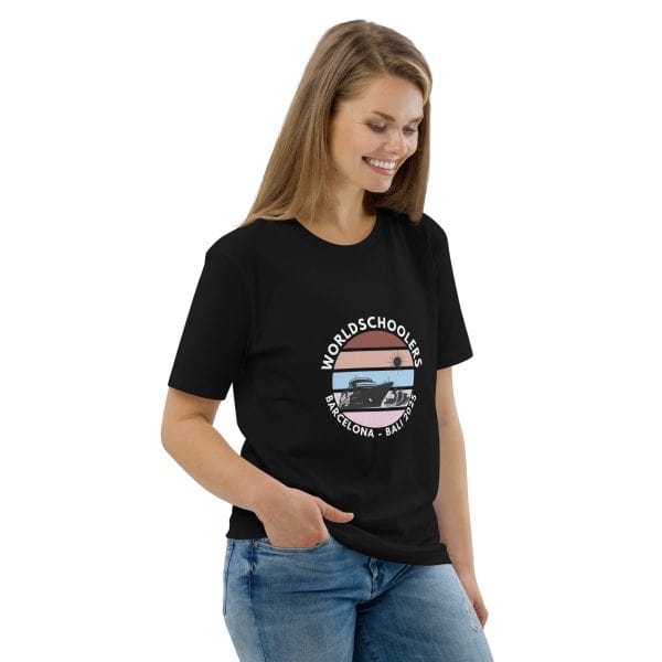 Barcelona - Bali 2025 | White Font | Unisex T-Shirt
