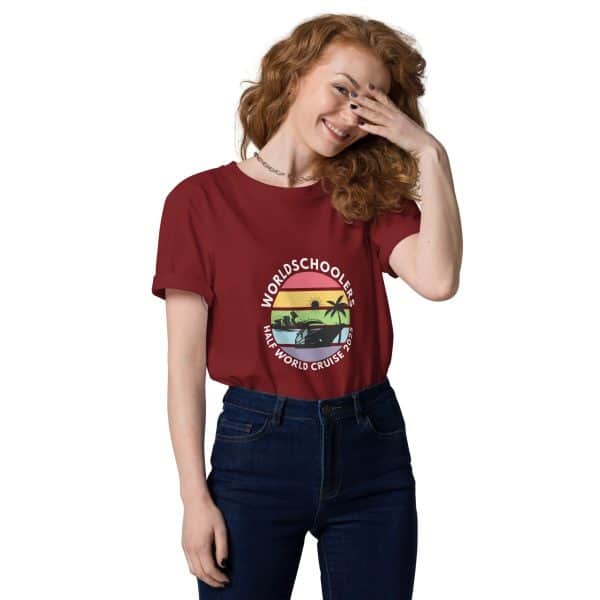 Half World Cruise | White Font | Unisex T-Shirt
