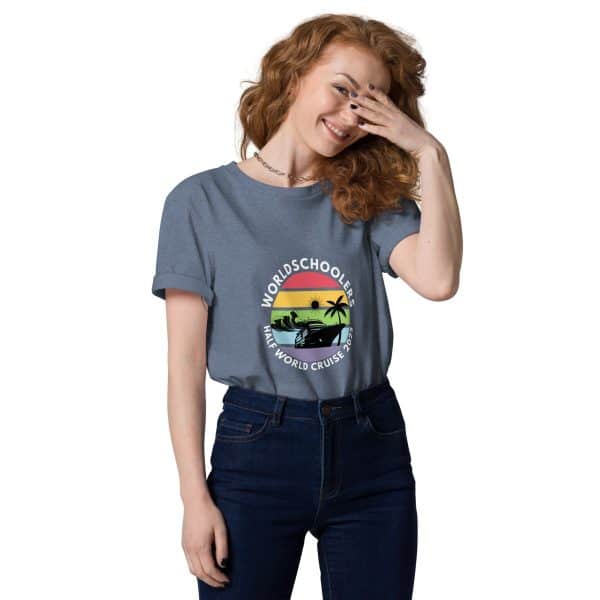 Half World Cruise | White Font | Unisex T-Shirt