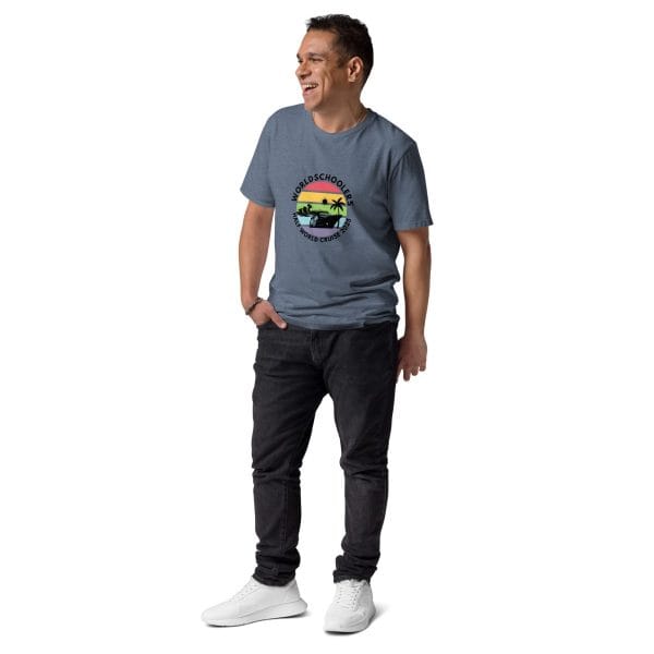 Half World Cruise 2025 | Black Font | Unisex T-Shirt