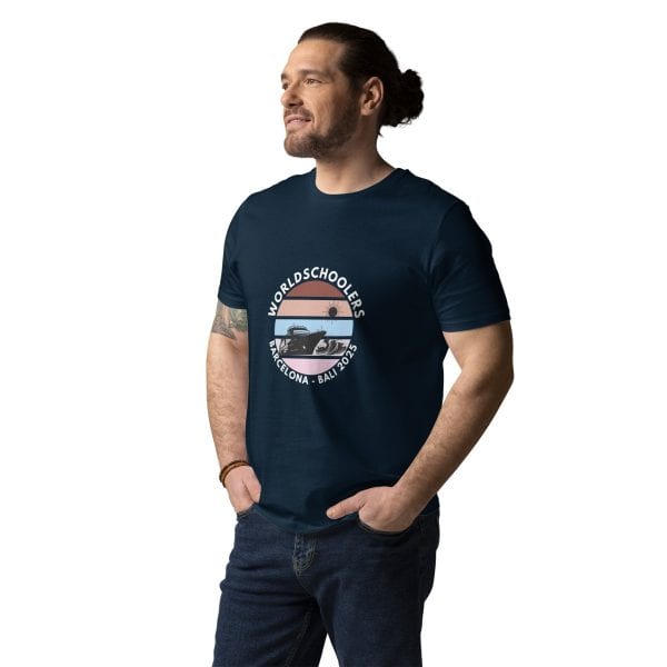 Barcelona - Bali 2025 | White Font | Unisex T-Shirt