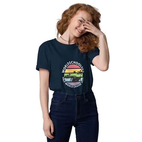 Half World Cruise | White Font | Unisex T-Shirt