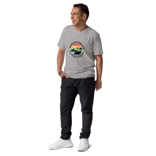 Half World Cruise 2025 | Black Font | Unisex T-Shirt
