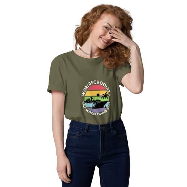 Half World Cruise | White Font | Unisex T-Shirt