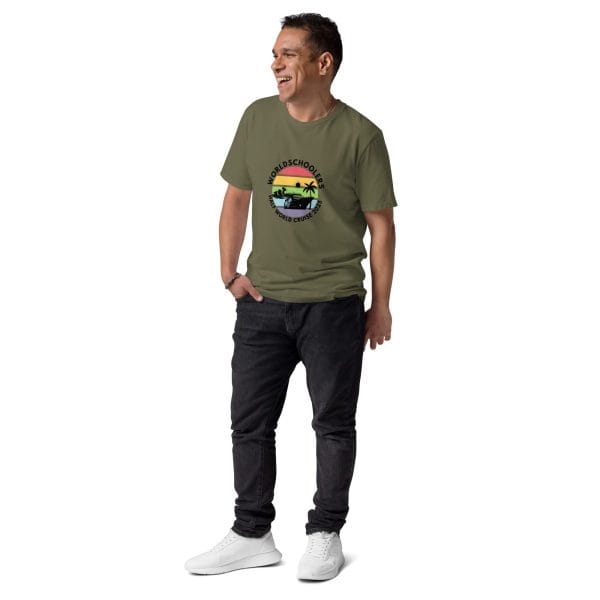 Half World Cruise 2025 | Black Font | Unisex T-Shirt