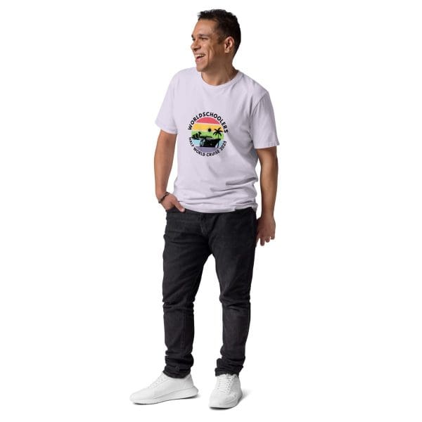 Half World Cruise 2025 | Black Font | Unisex T-Shirt