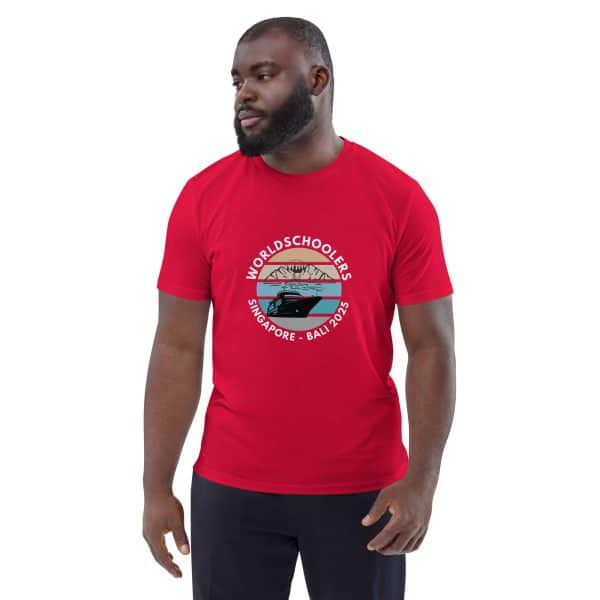 Singapore - Bali 2025 | White Font | Unisex T-Shirt