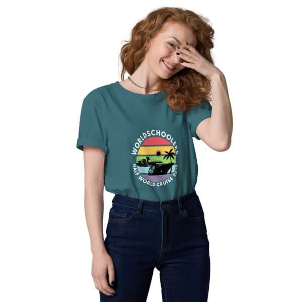 Half World Cruise | White Font | Unisex T-Shirt