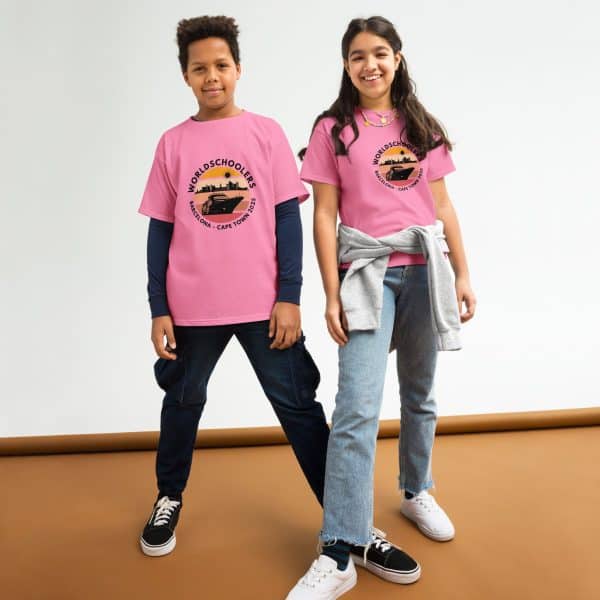 Barcelona - Cape Town 2025 | Black Font | Youth Classic Tee