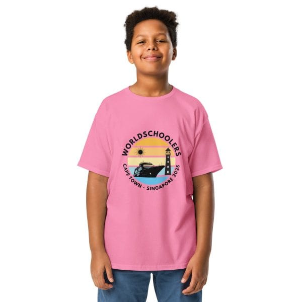Cape Town - Singapore 2025 | Black Font | Youth Classic Tee