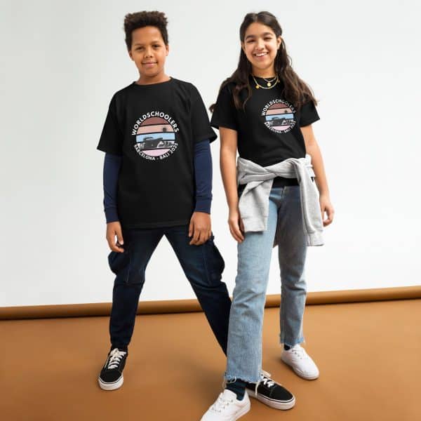 Barcelona - Bali 2025 | White Font | Youth Classic Tee