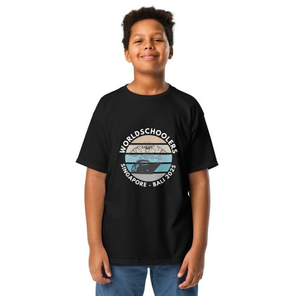 Singapore - Bali 2025 | White Font | Youth Classic Tee