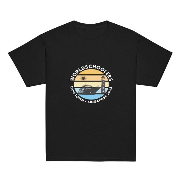 Cape Town - Singapore 2025 | White Font | Youth Classic Tee