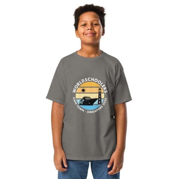 Cape Town - Singapore 2025 | White Font | Youth Classic Tee