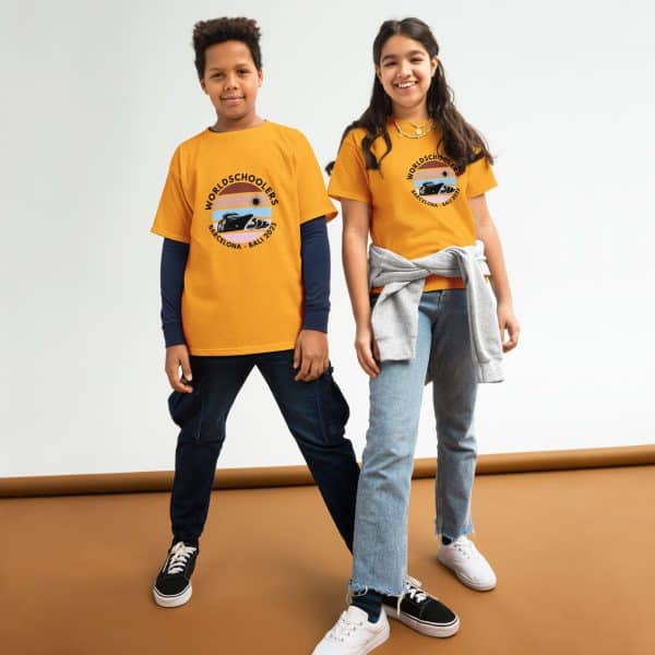 Barcelona - Bali 2025 | Black Font | Youth Classic Tee