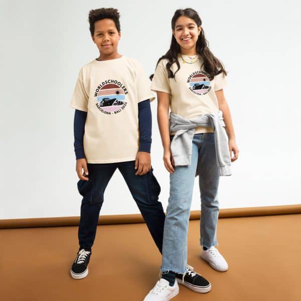 Barcelona - Bali 2025 | Black Font | Youth Classic Tee