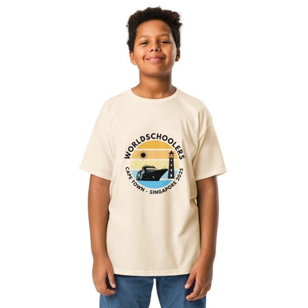 Cape Town - Singapore 2025 | Black Font | Youth Classic Tee