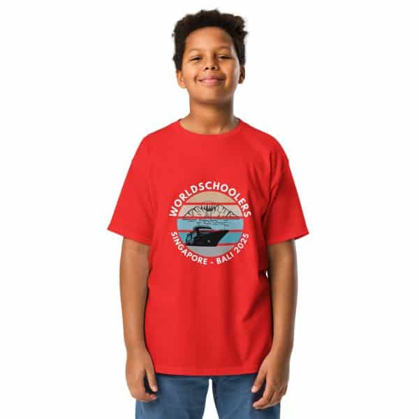 Singapore - Bali 2025 | White Font | Youth Classic Tee