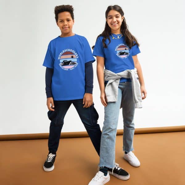 Barcelona - Bali 2025 | White Font | Youth Classic Tee