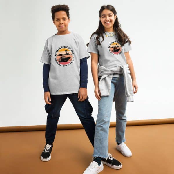 Barcelona - Cape Town 2025 | Black Font | Youth Classic Tee