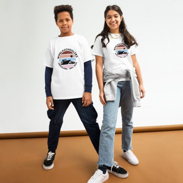 Barcelona - Bali 2025 | Black Font | Youth Classic Tee