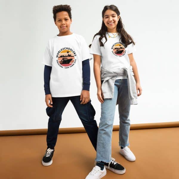 Barcelona - Cape Town 2025 | Black Font | Youth Classic Tee