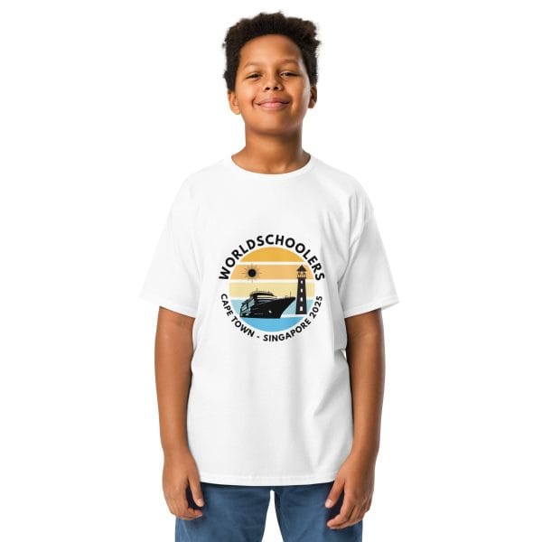 Cape Town - Singapore 2025 | Black Font | Youth Classic Tee