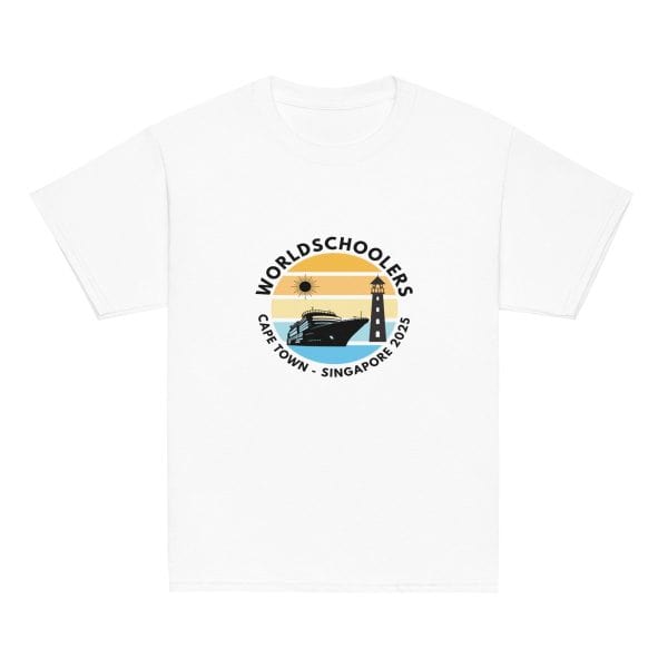 Cape Town - Singapore 2025 | Black Font | Youth Classic Tee